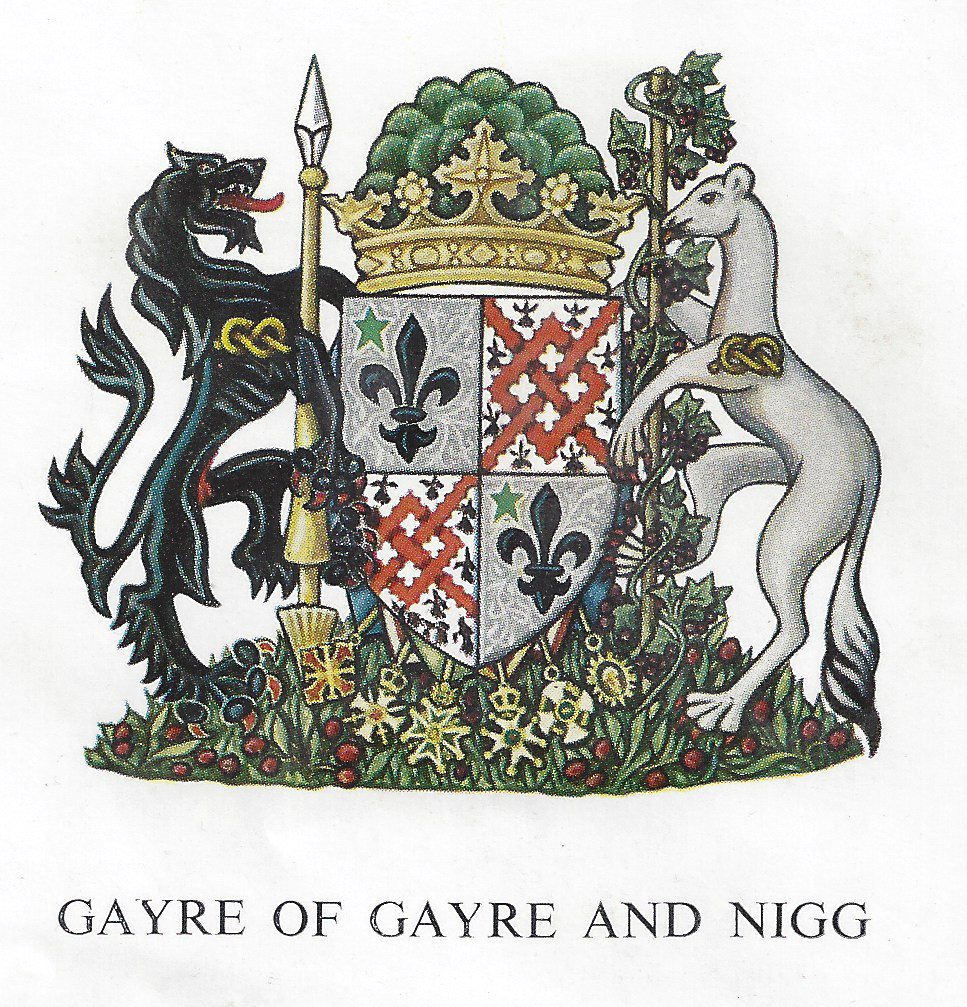Lt Col. Robert Gayre's Coat of Arms. 